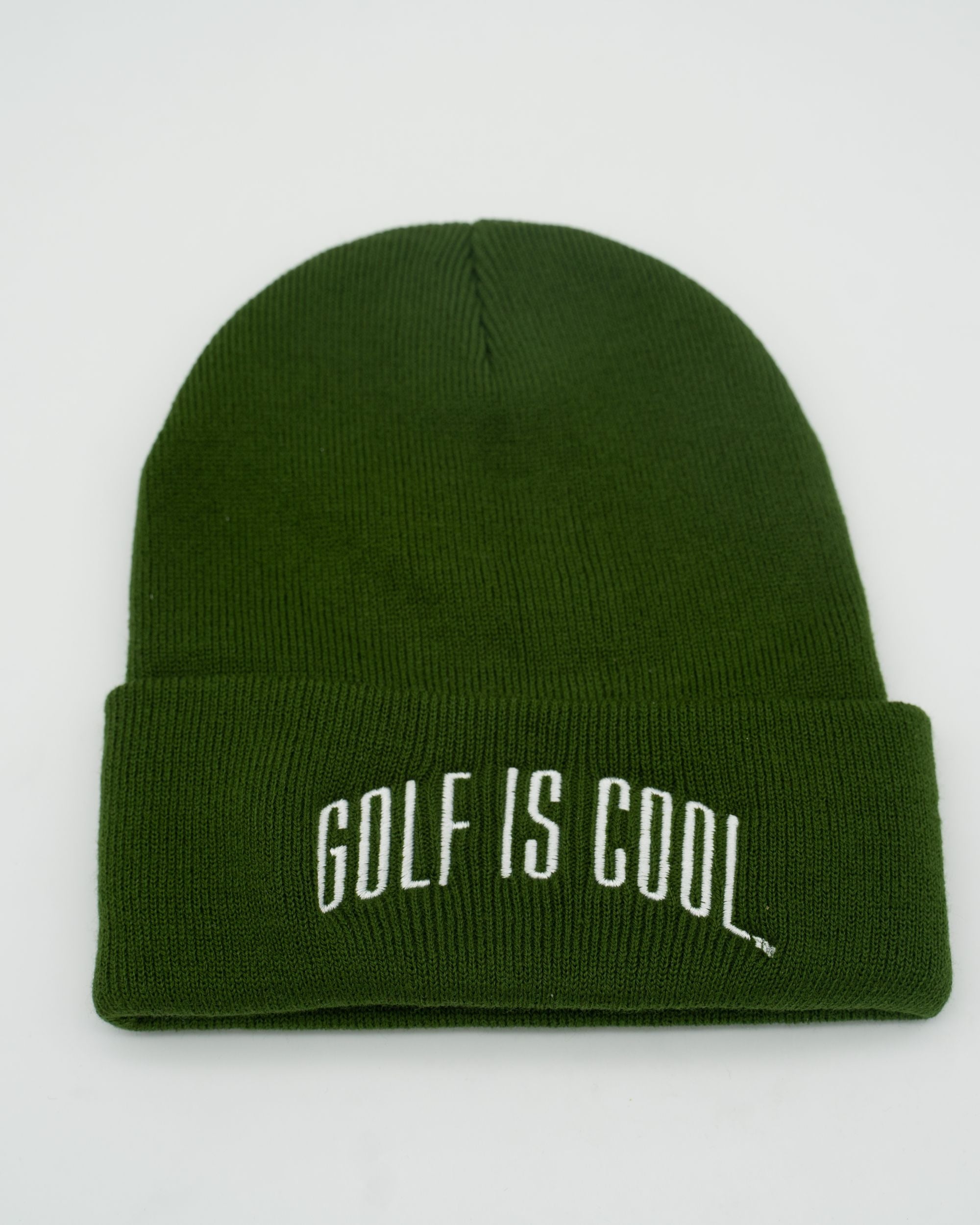 Golf is Cool Green Beanie