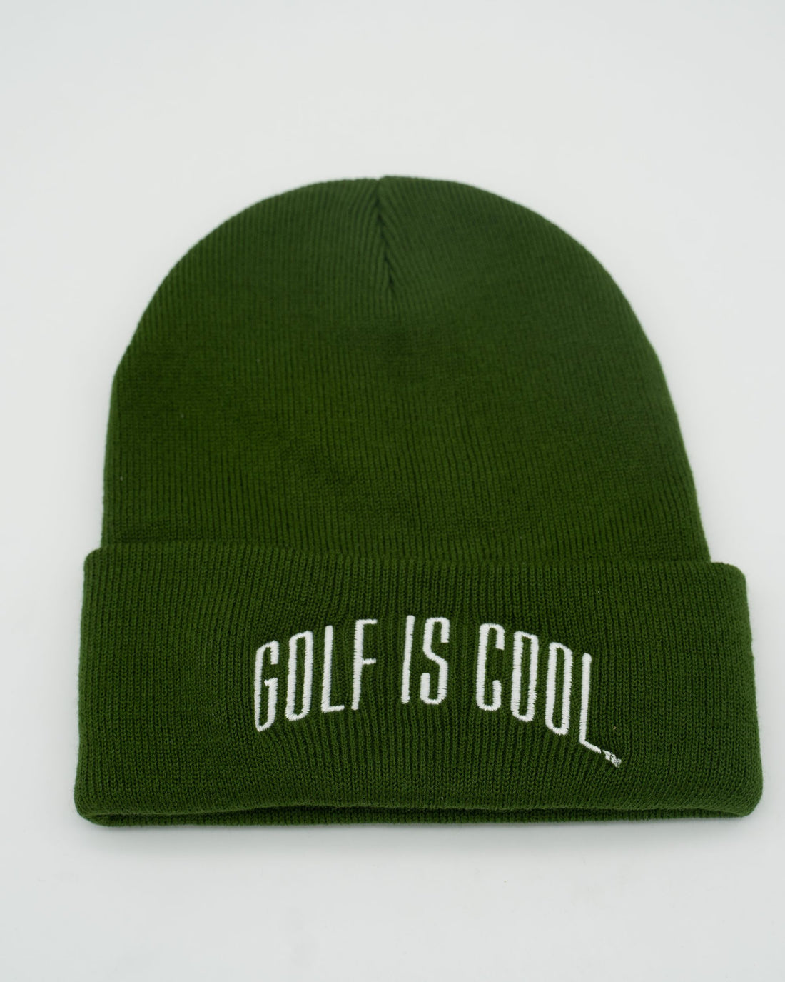 Golf is Cool Green Beanie